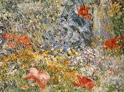 Childe Hassam In the Garden Celia Thaxter in Her Garden France oil painting reproduction